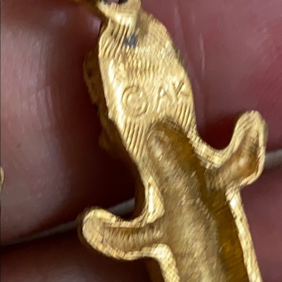 🖤VTG💕AK crocodile 🐊 earrings - Picture 7 of 11